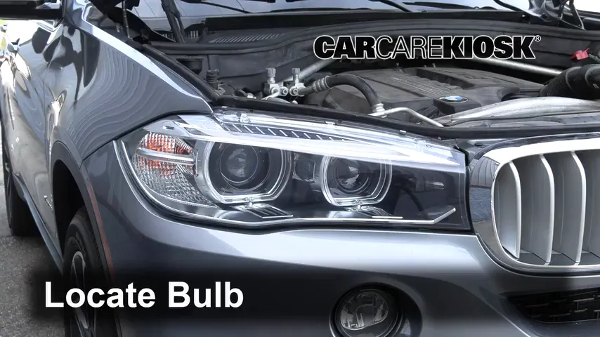 2017 BMW X5 sDrive35i 3.0L 6 Cyl. Turbo Lights Daytime Running Light (replace bulb)